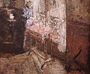 Edouard Vuillard Vial wife and hyacinth china oil painting artist